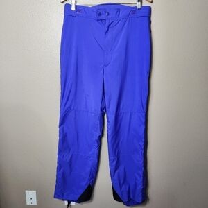 Woolrich Sigmet Gear Vintage 80s Blueberry Side Zip Ski Pants-Size L